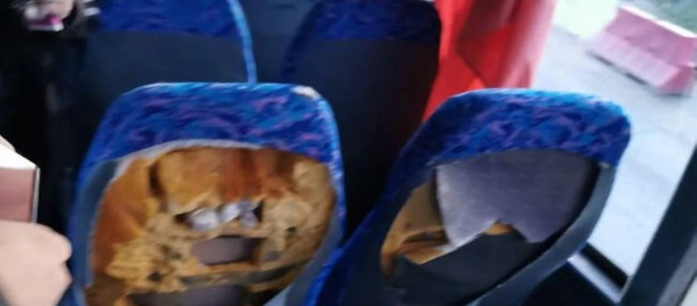 Κύπρος: Αποτροπιασμό προκαλούν οι εικόνες από σχολικό λεωφορείο (φώτο)